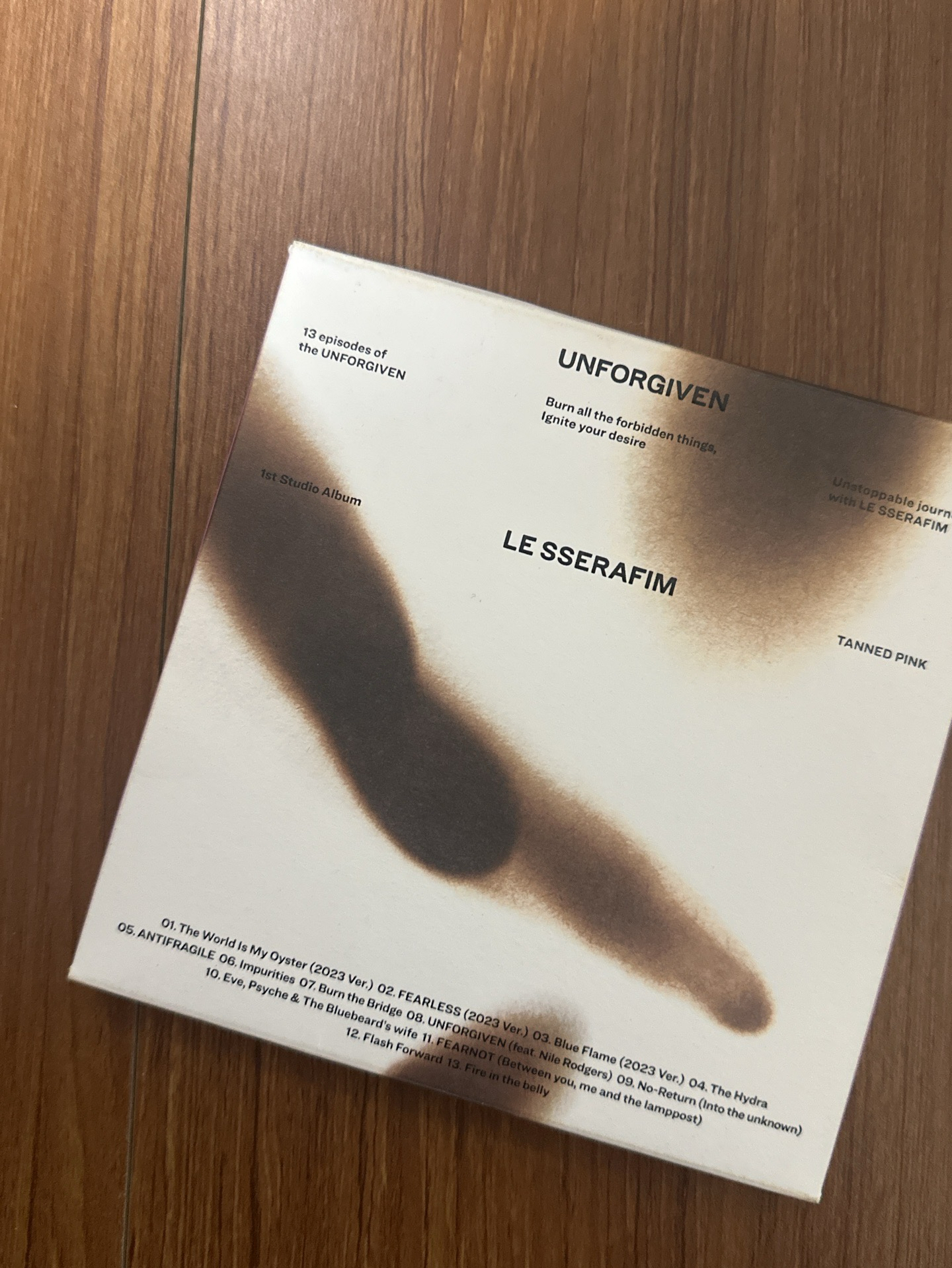 UNFORGIVEN 專輯 TANNED PINK ver.
