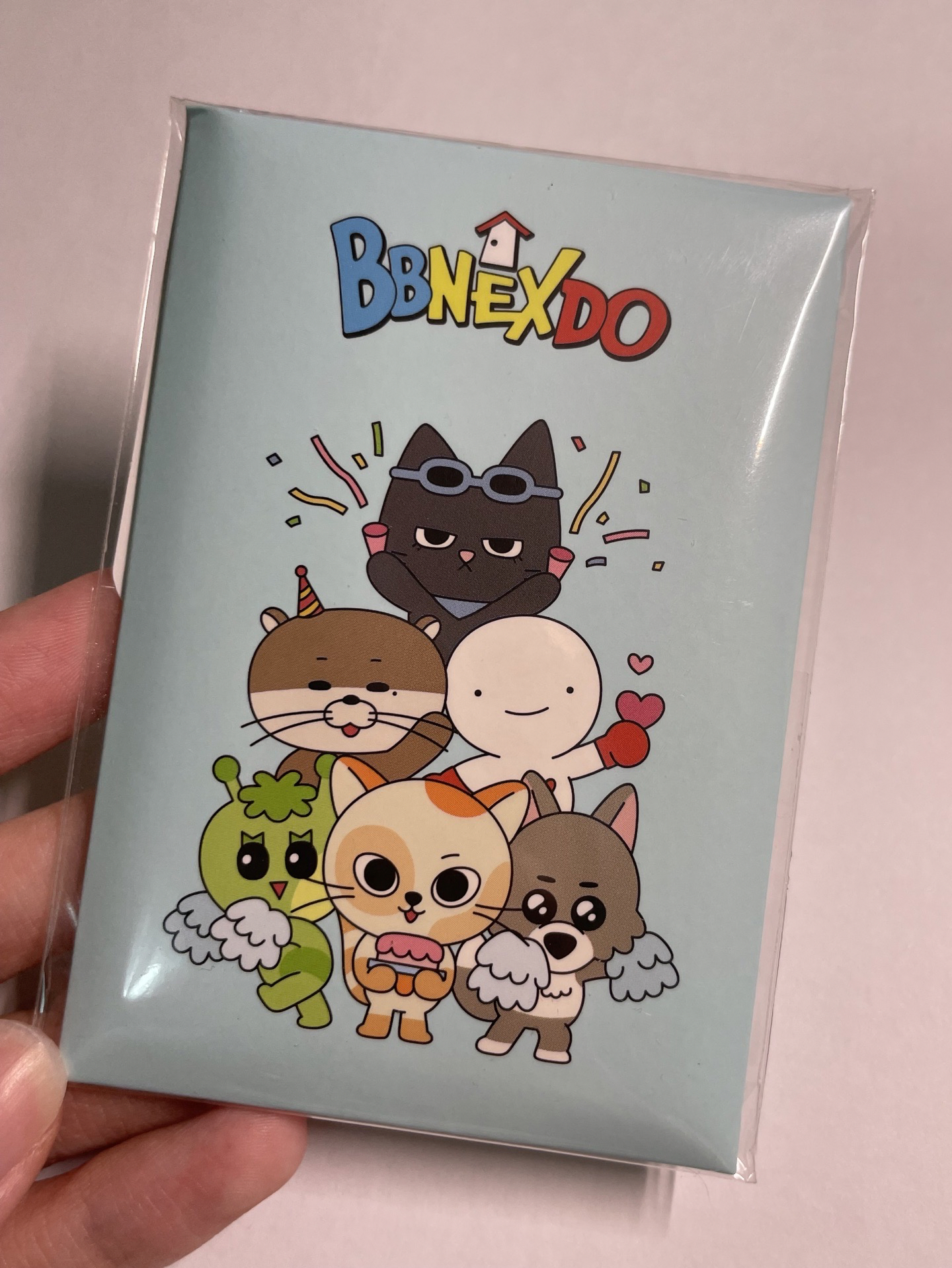 BBNEXDO 聖誕快閃 卡片 貼紙 set 
