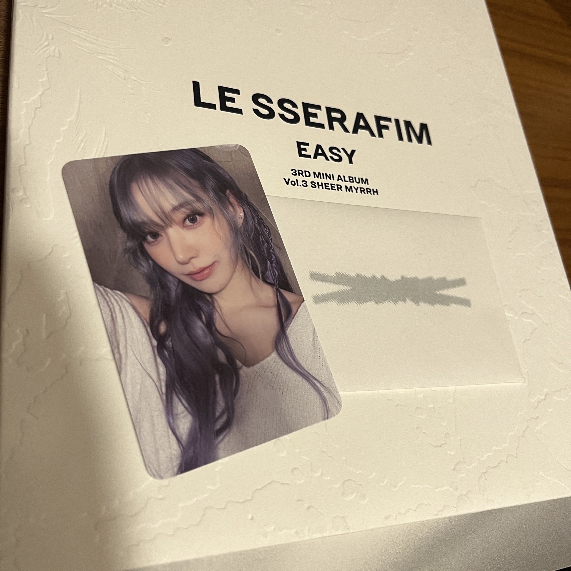 Le sserafim 櫻花Sakura easy專卡