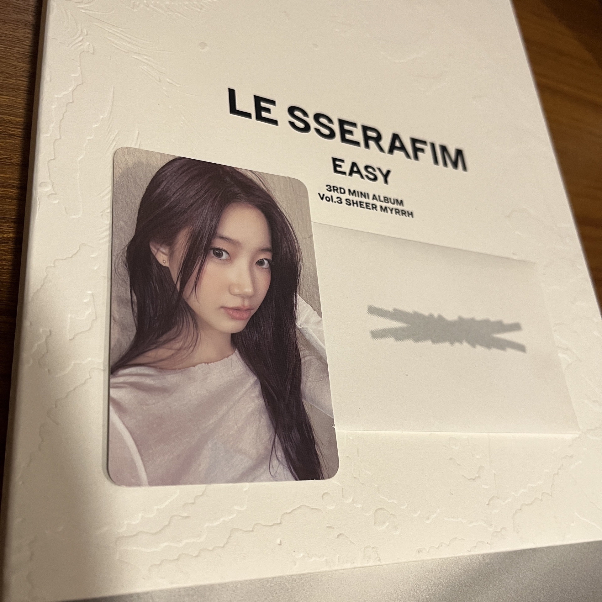 Le sserafim 一葉 easy專卡