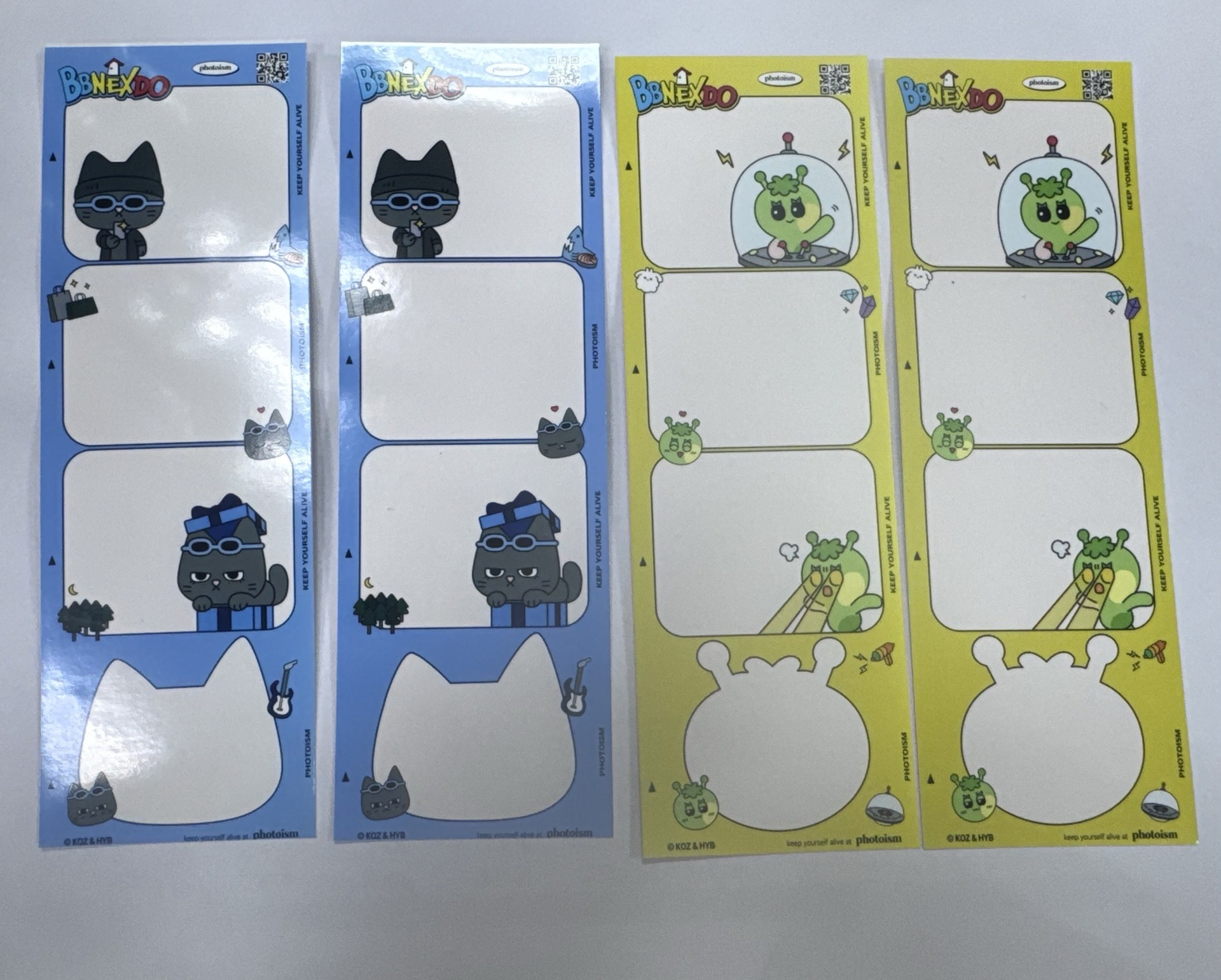 BBNEXDO photoism 人生四格卡 