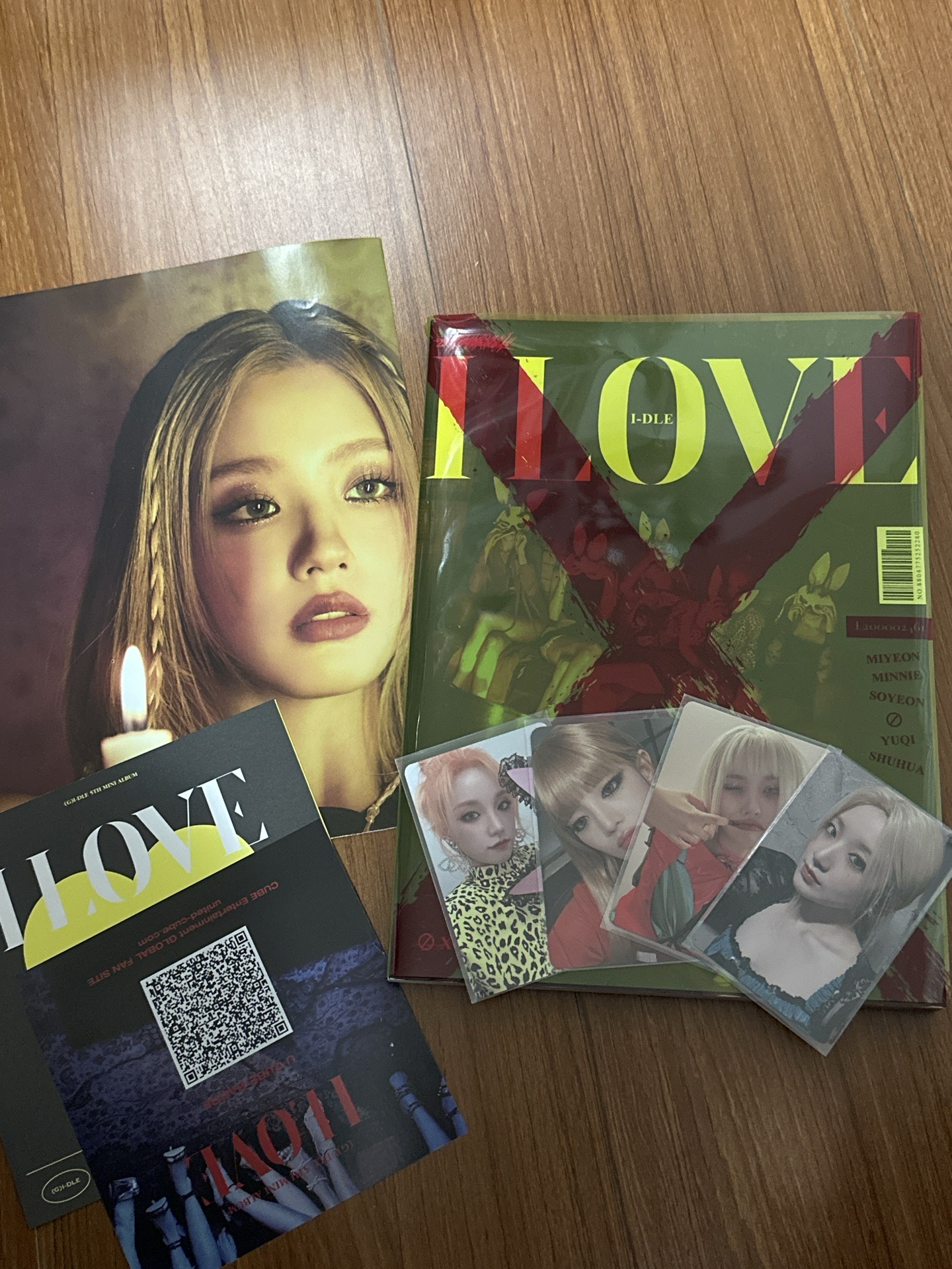 IDLE 絕版 I LOVE專含卡