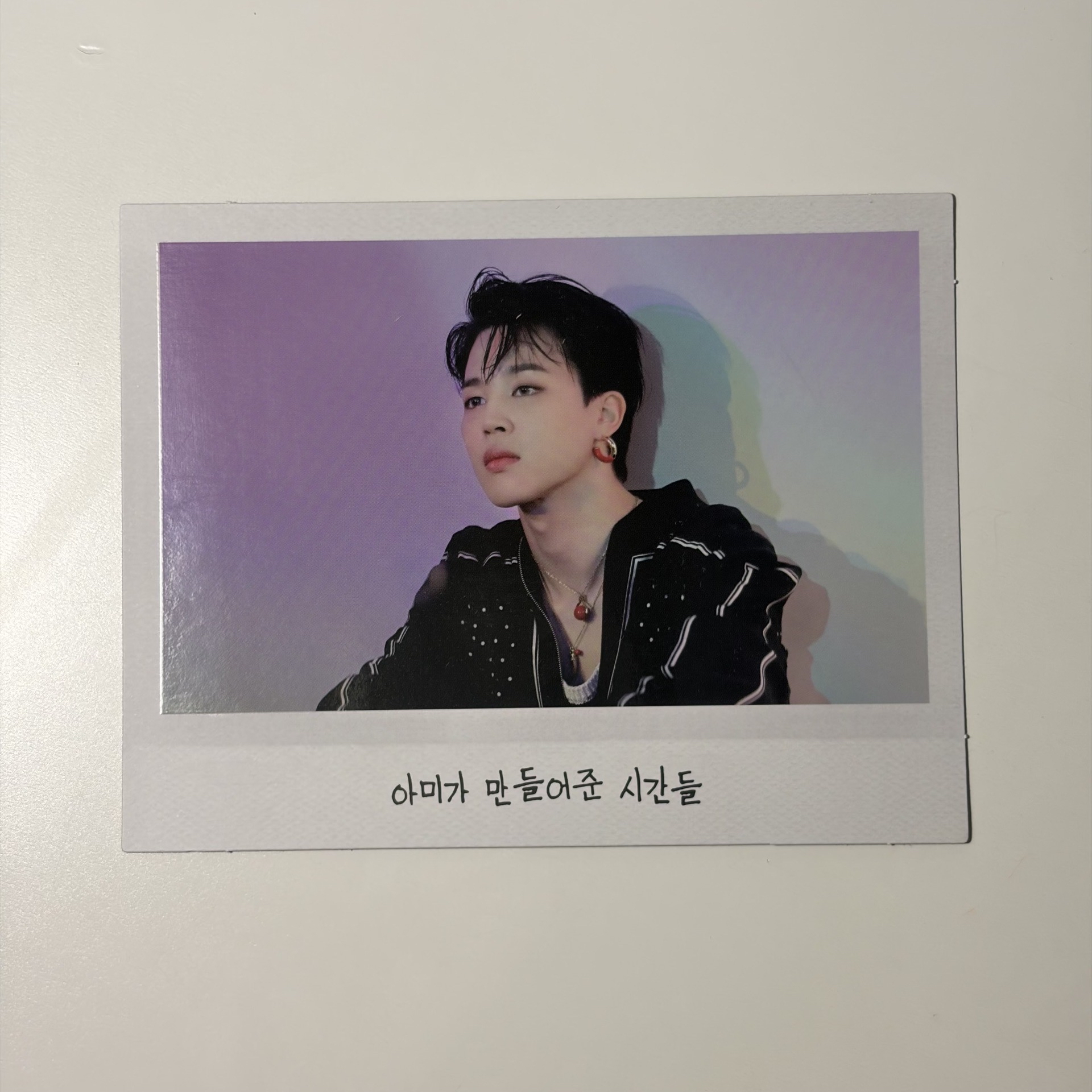 BTS 2020回憶錄 藍光拍立得（旻）