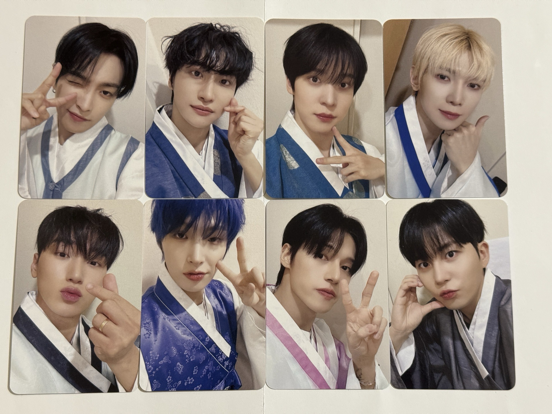 現貨GH4 MS韓服中簽卡 一套八張