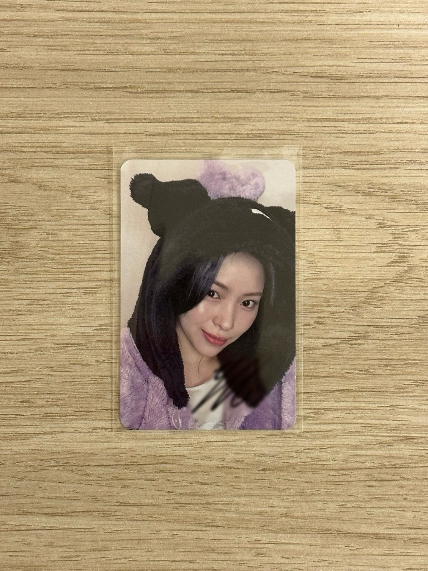 itzy TNVS MS kit1.0 卡通睡衣留簽卡 僅30