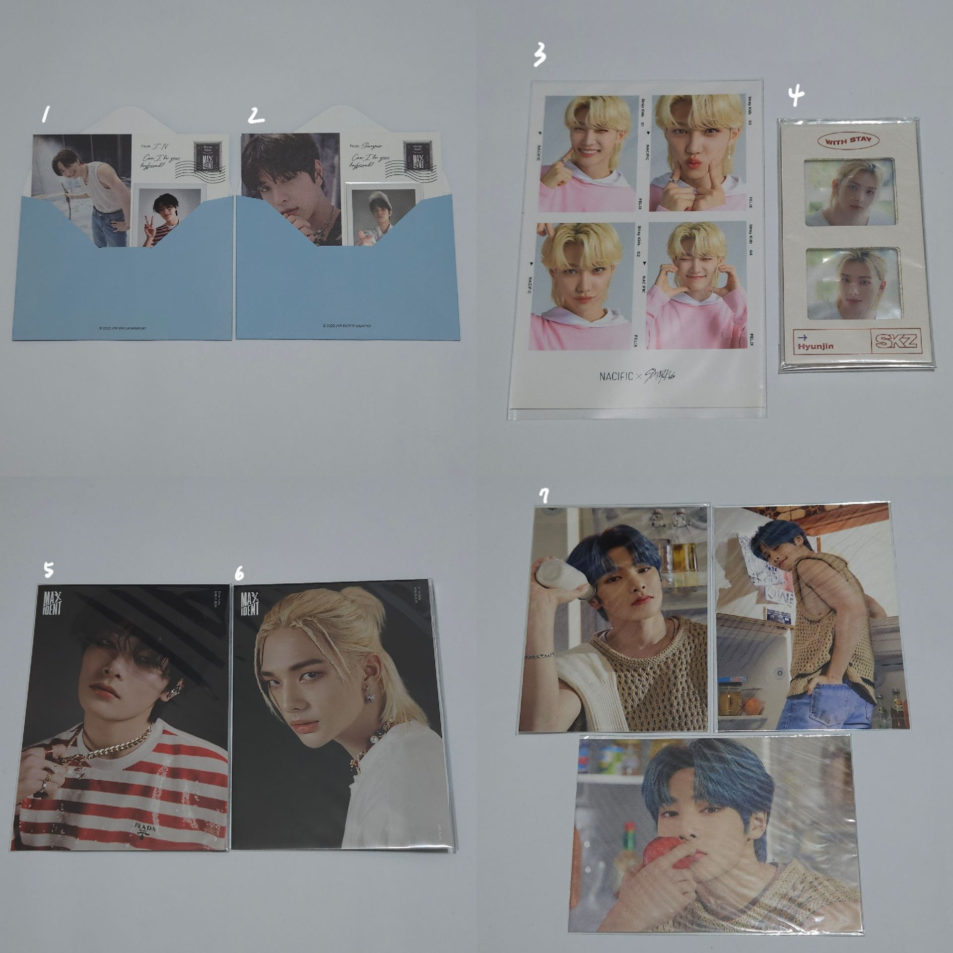 SKZ | 信封 明信片