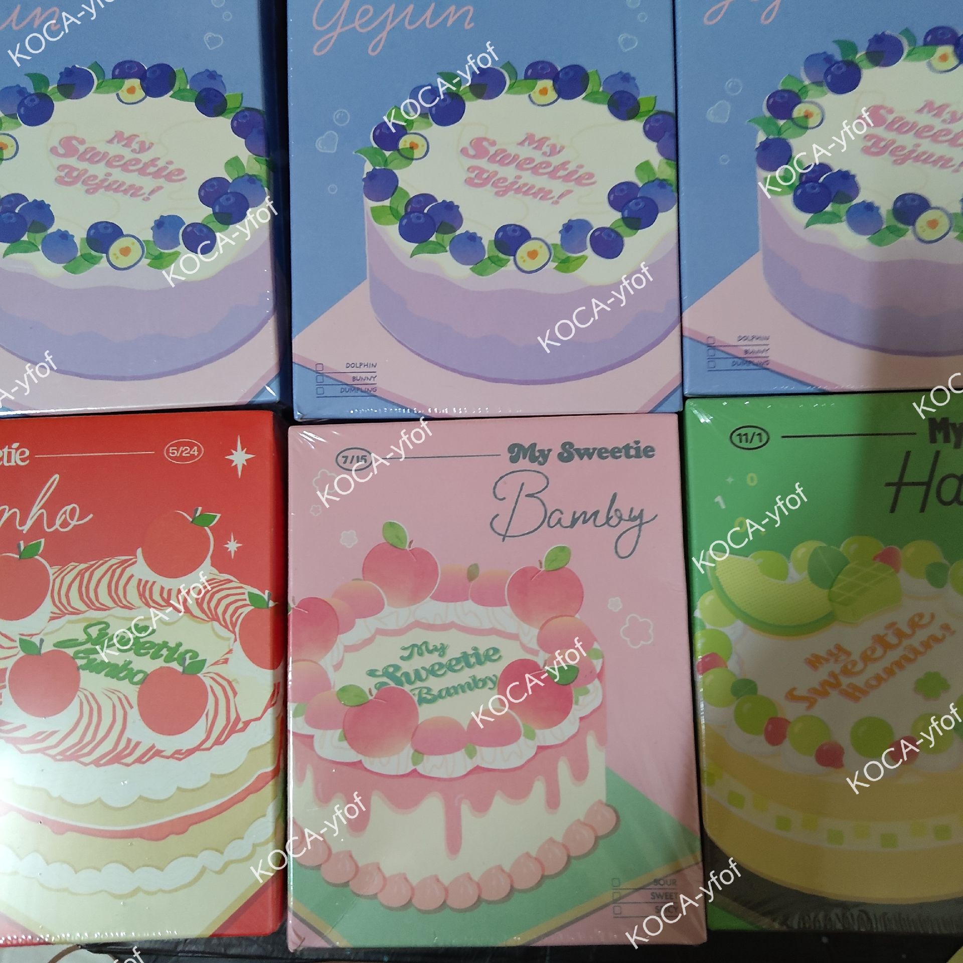 PLAVE 2024生日禮未拆 birthday kit 💙❤️🩷🖤