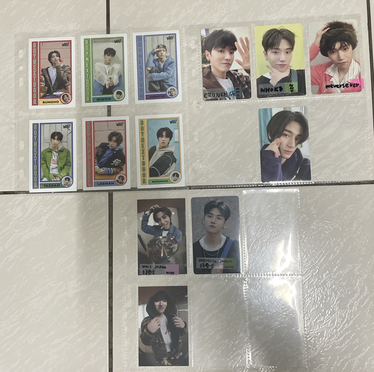 🚪WHO 專卡 特典卡