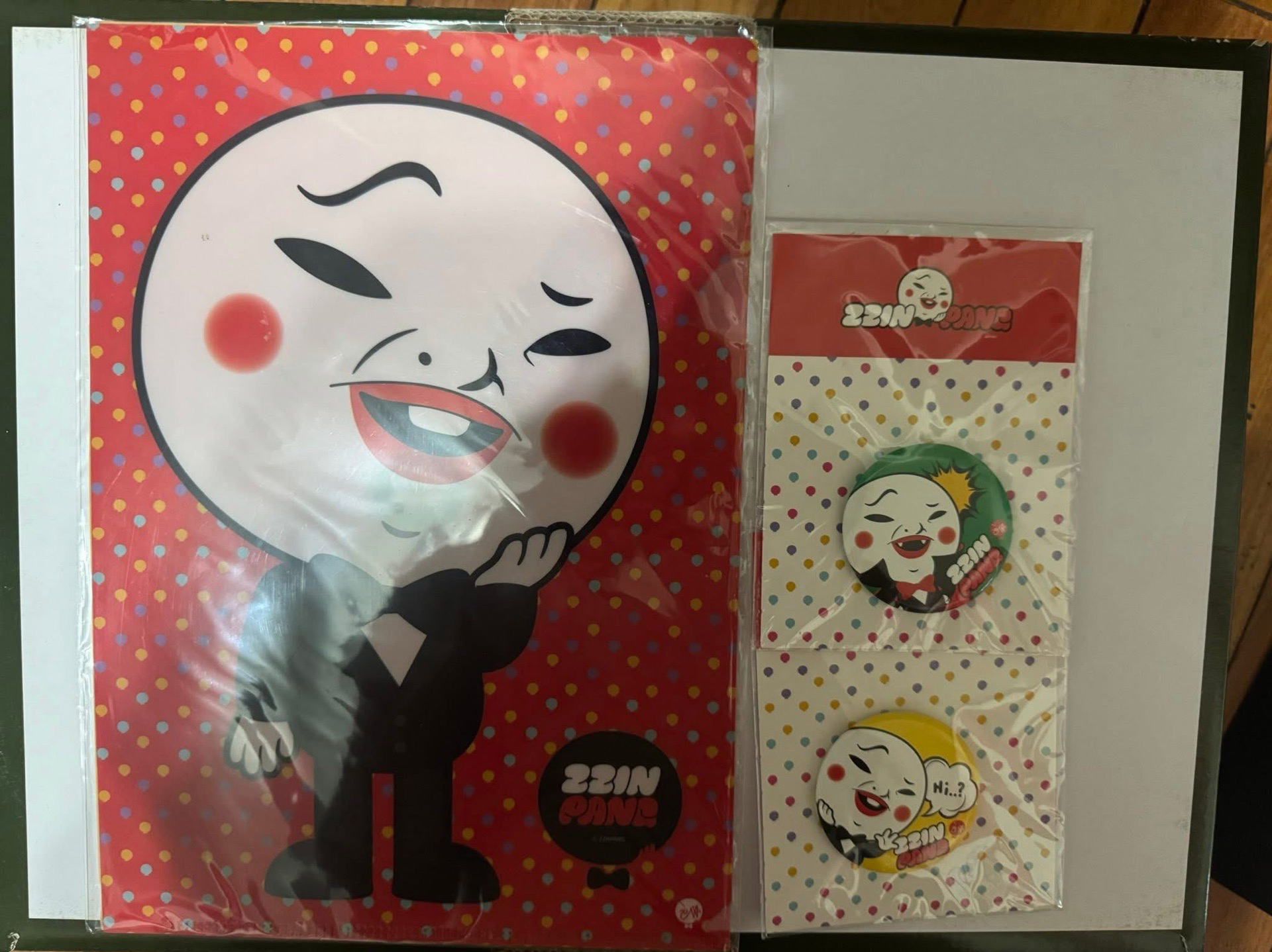 2014 ZZINPANG 面癱希 周邊 