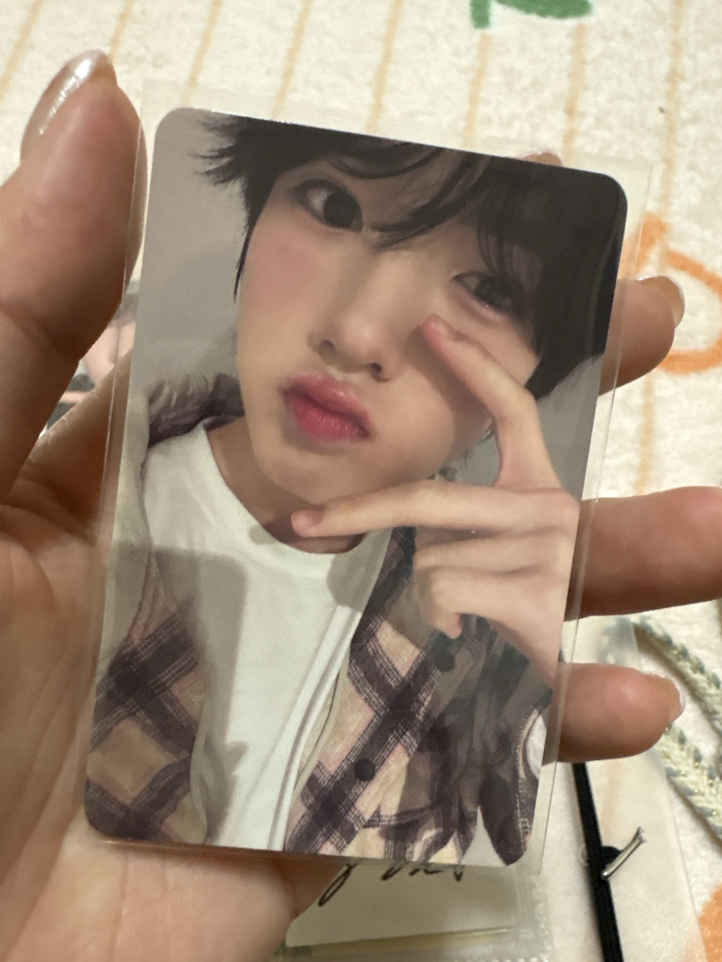 格子襯衫的麵包第一次見吧