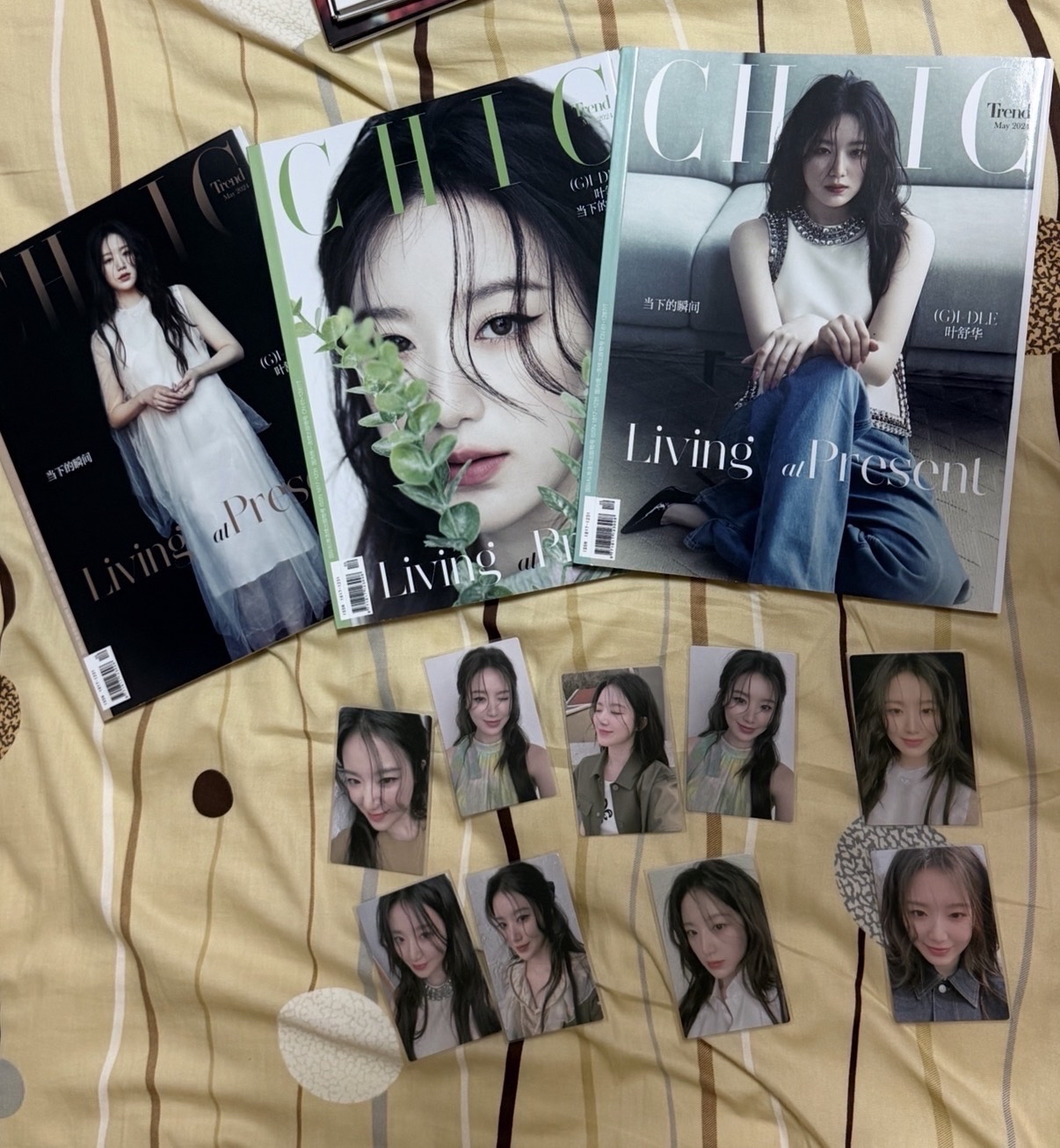 舒華 CHIC雜誌和小卡