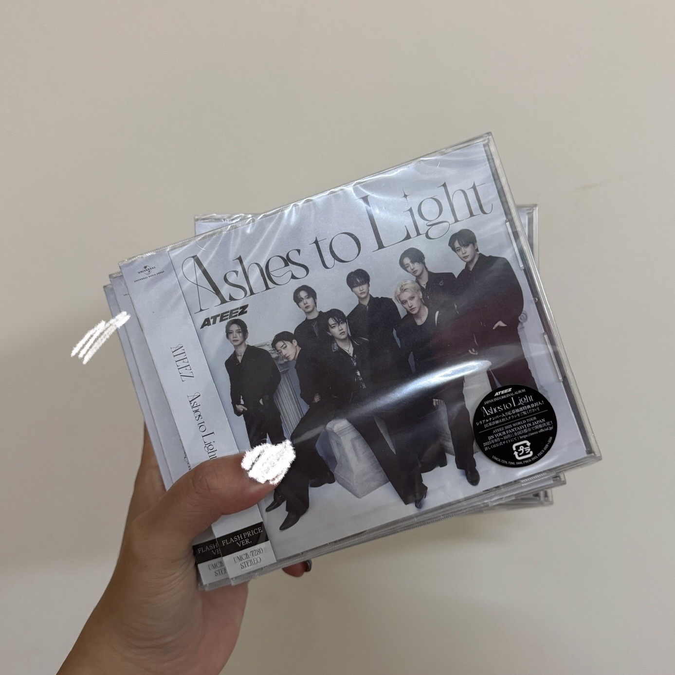 ATEEZ ashes to light日專 全新