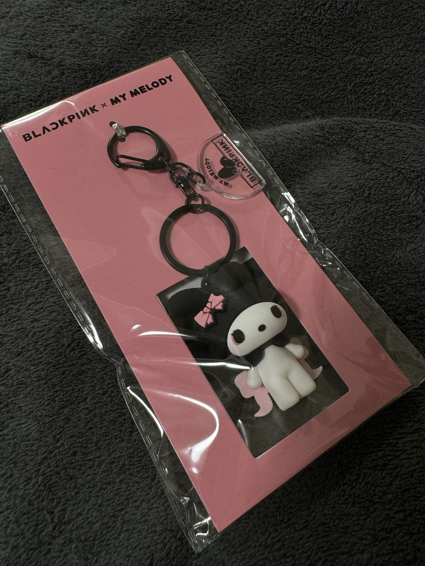 BLACKPINK x My Melody聯名鑰匙圈