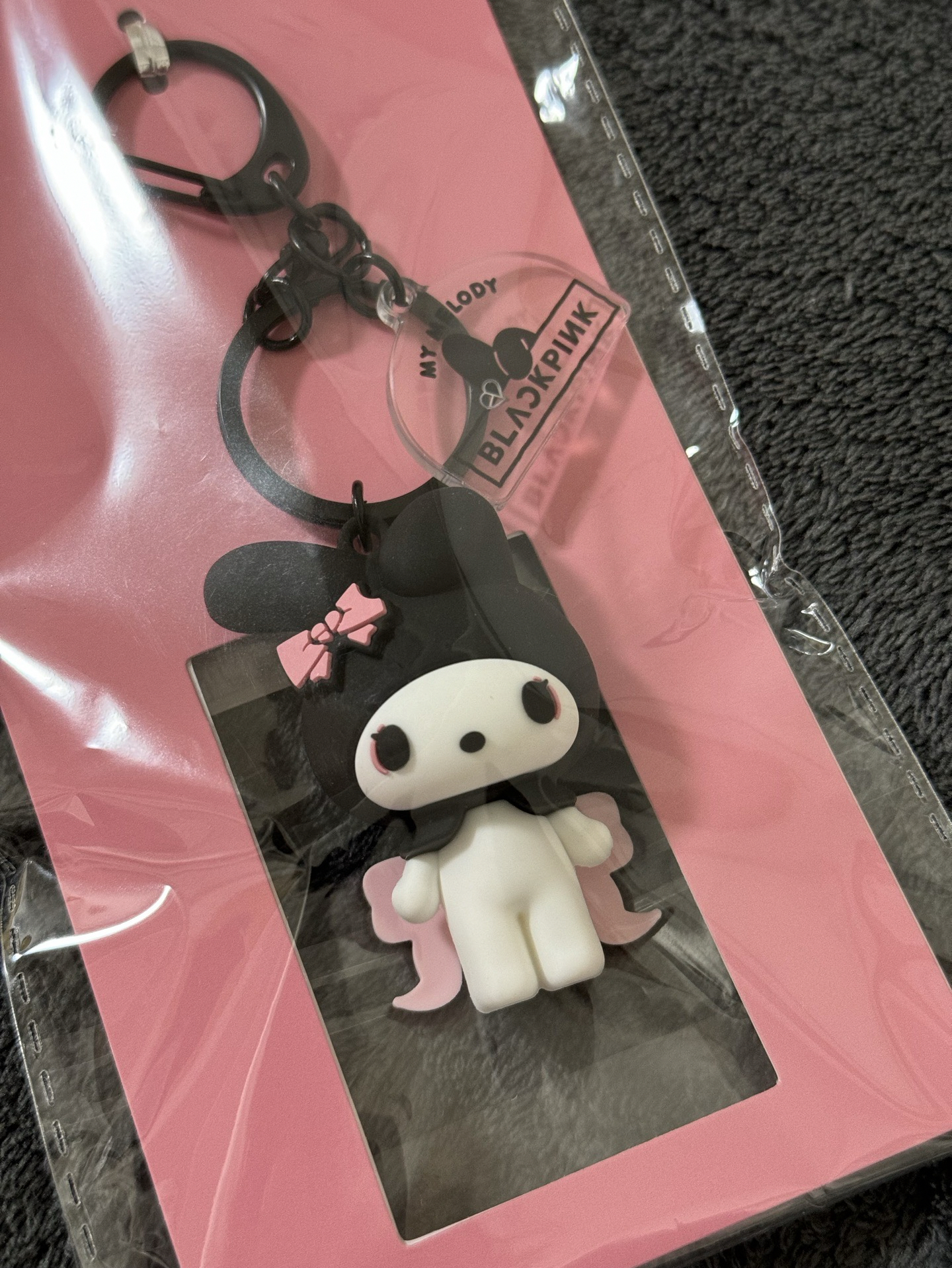 BLACKPINK x My Melody聯名鑰匙圈