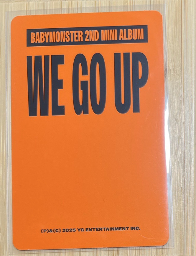 WE GO UP 專輯卡 Go ver./RUKA