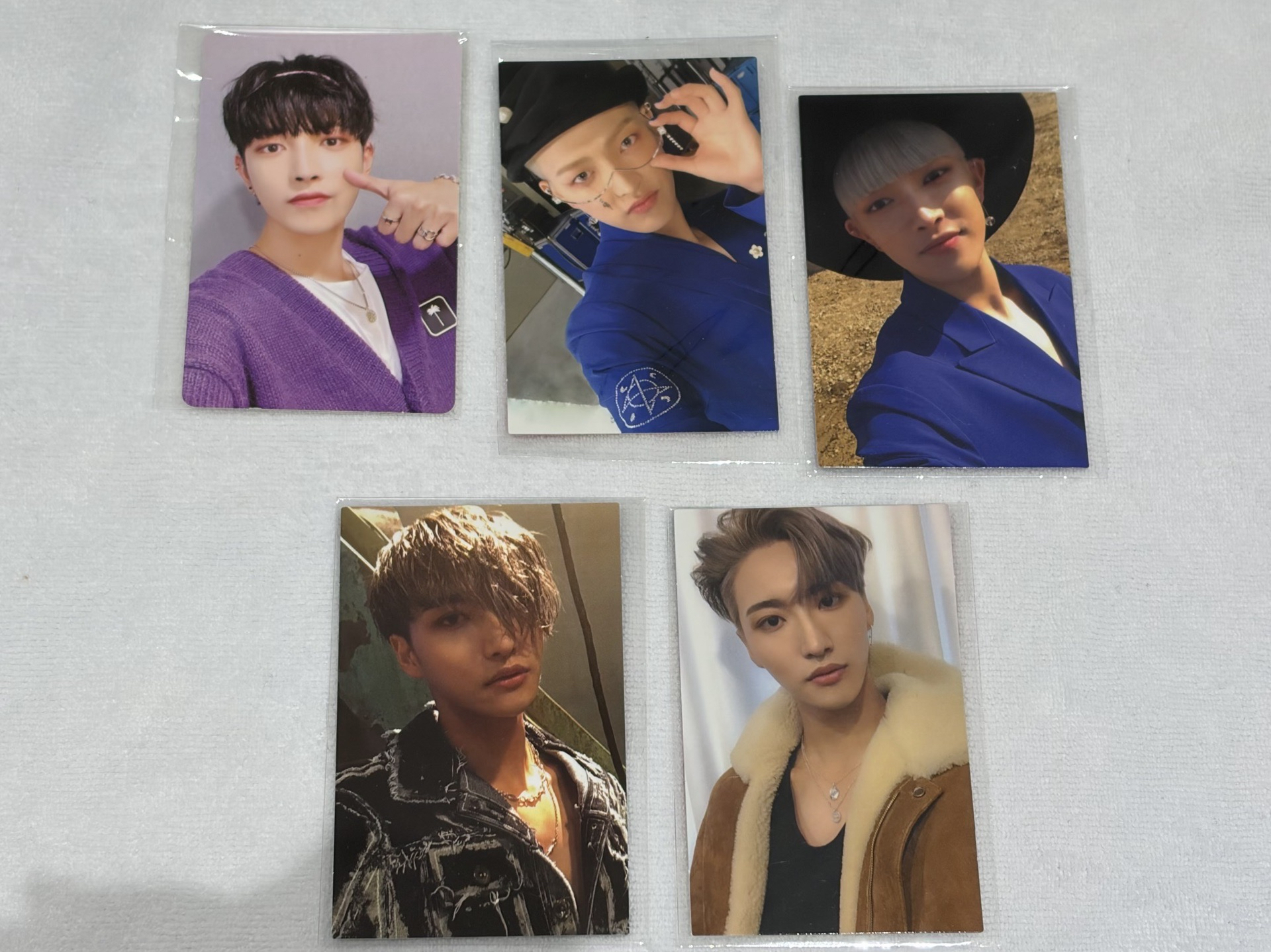 ATEEZ 弘中 星化 專卡 生日MD卡 五張綁售