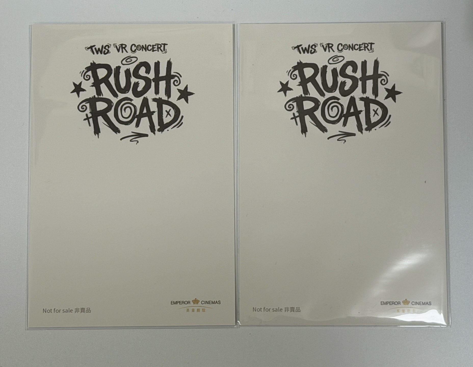 tws 香港限定 明信片