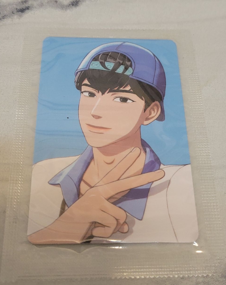 PLAVE x GS25 代言卡 꼬깔콘 餅乾卡