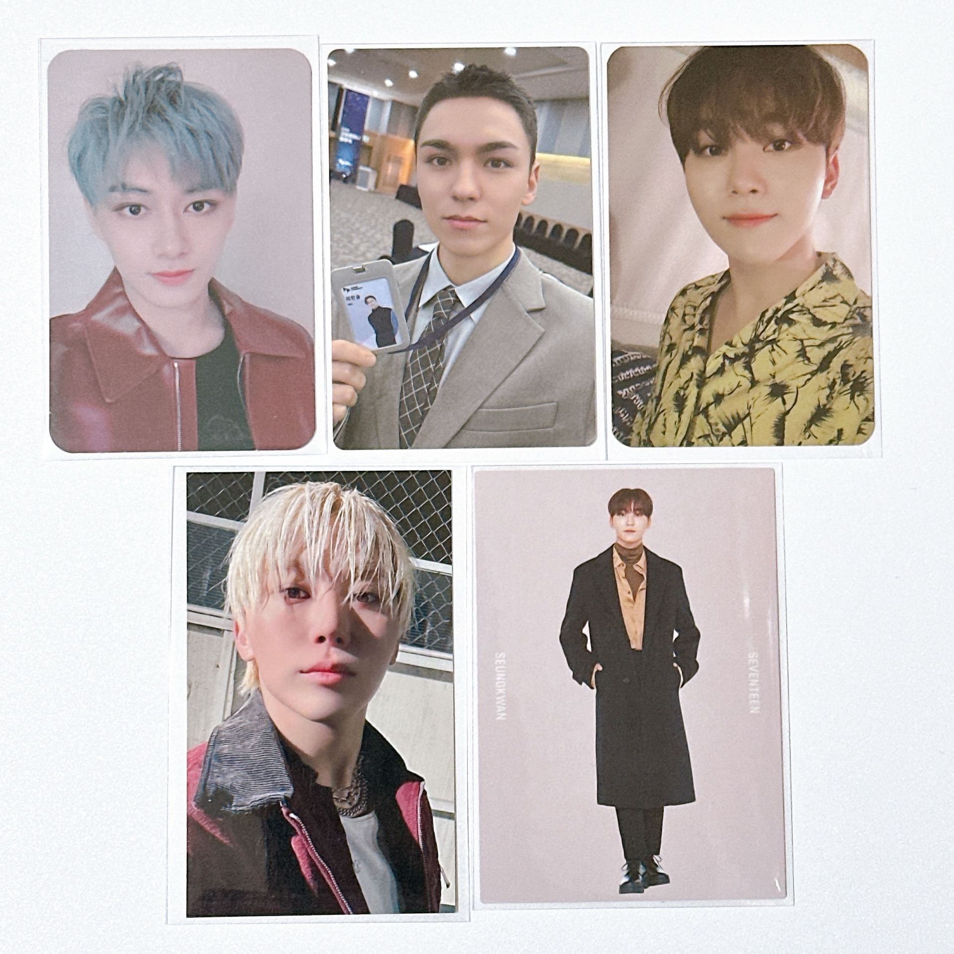 seventeen 全圓佑 生日禮盒小卡