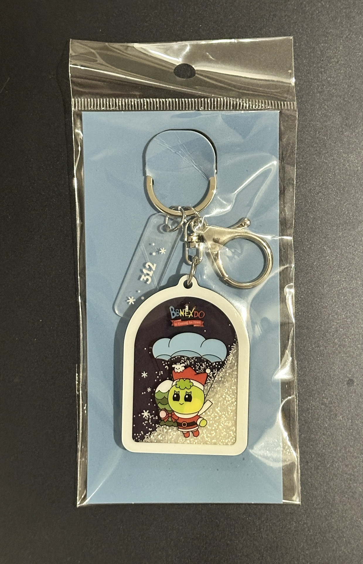 BBNEXDO 雪球 鑰匙圈吊飾 312 臺北限定