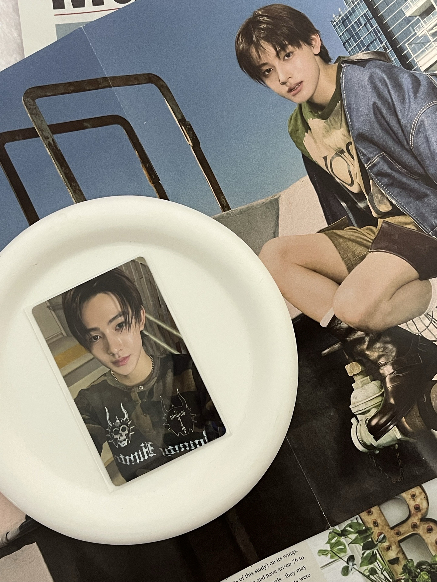 嚴小玹的帥氣迷彩micdrop舞台造型