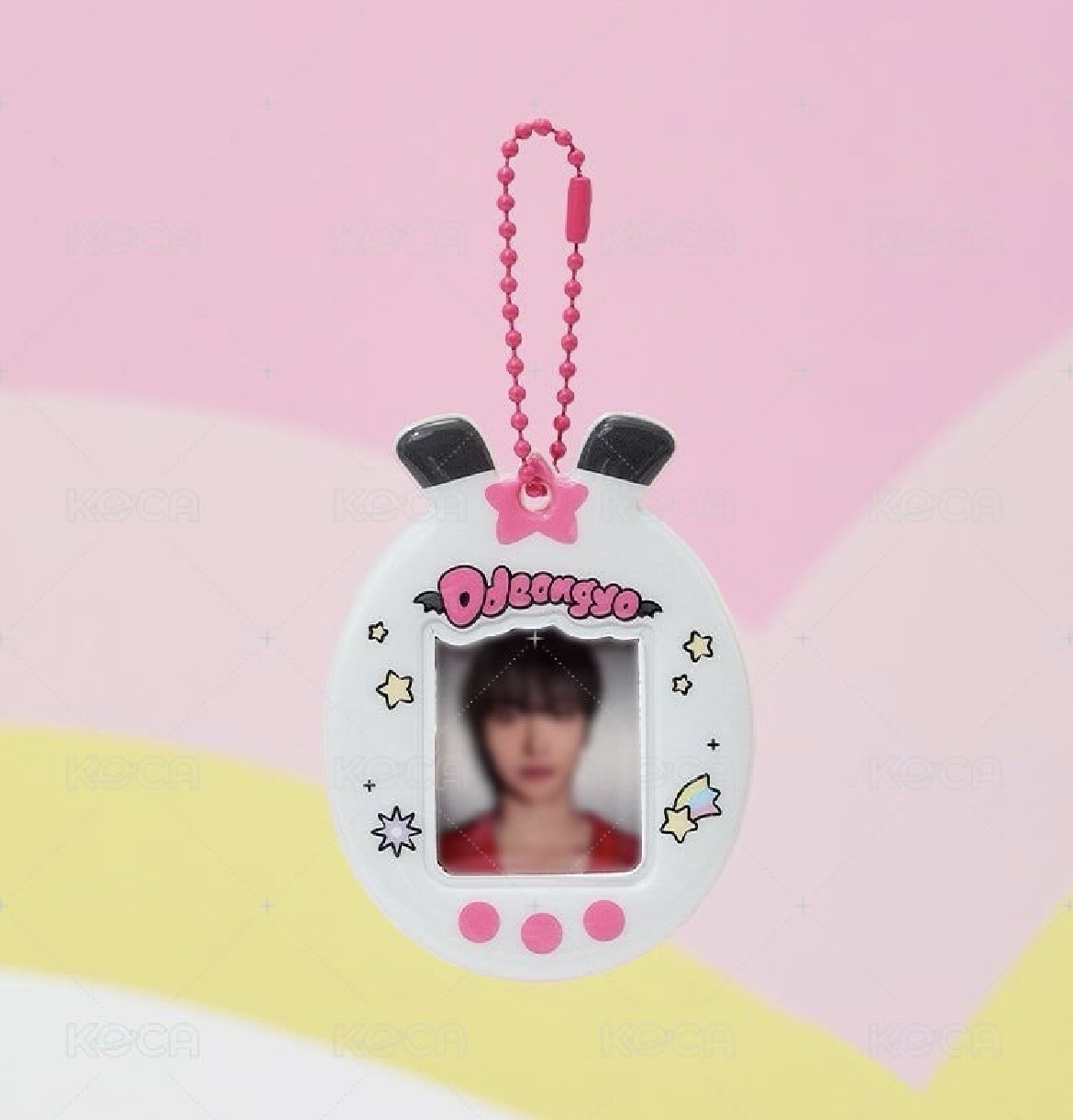 （非現）MIGHTEEZ 鑰匙圈吊飾 ID PHOTO CARD HOLDER KEYRING 朴星化