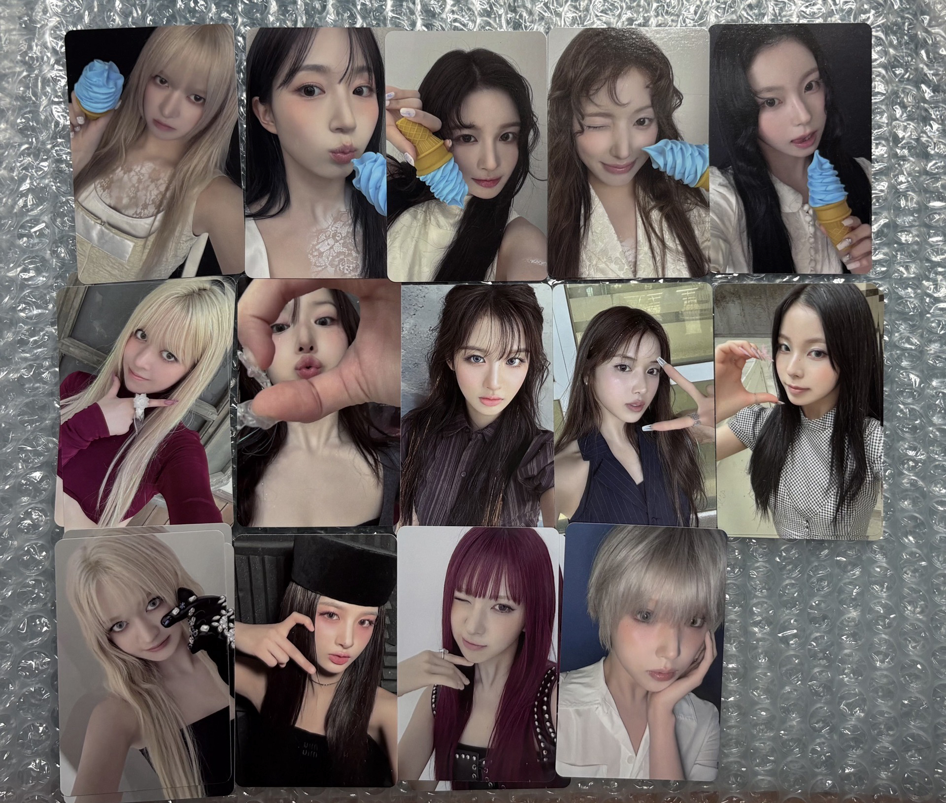 Nmixx blue valentine藍情電子專專卡 自拍