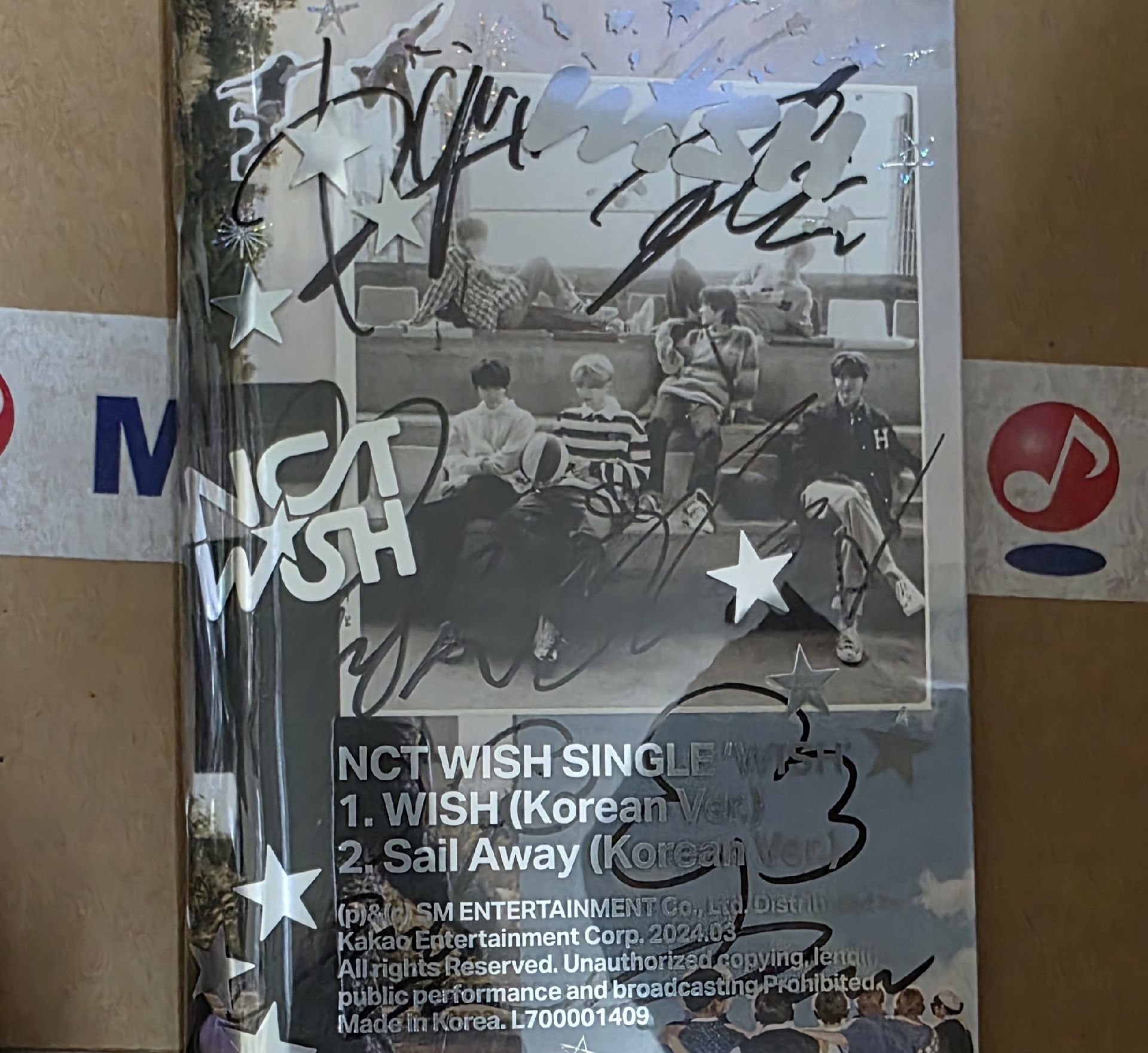 【MusicKorea 簽專】NCT WISH 簽名專輯 WISH
