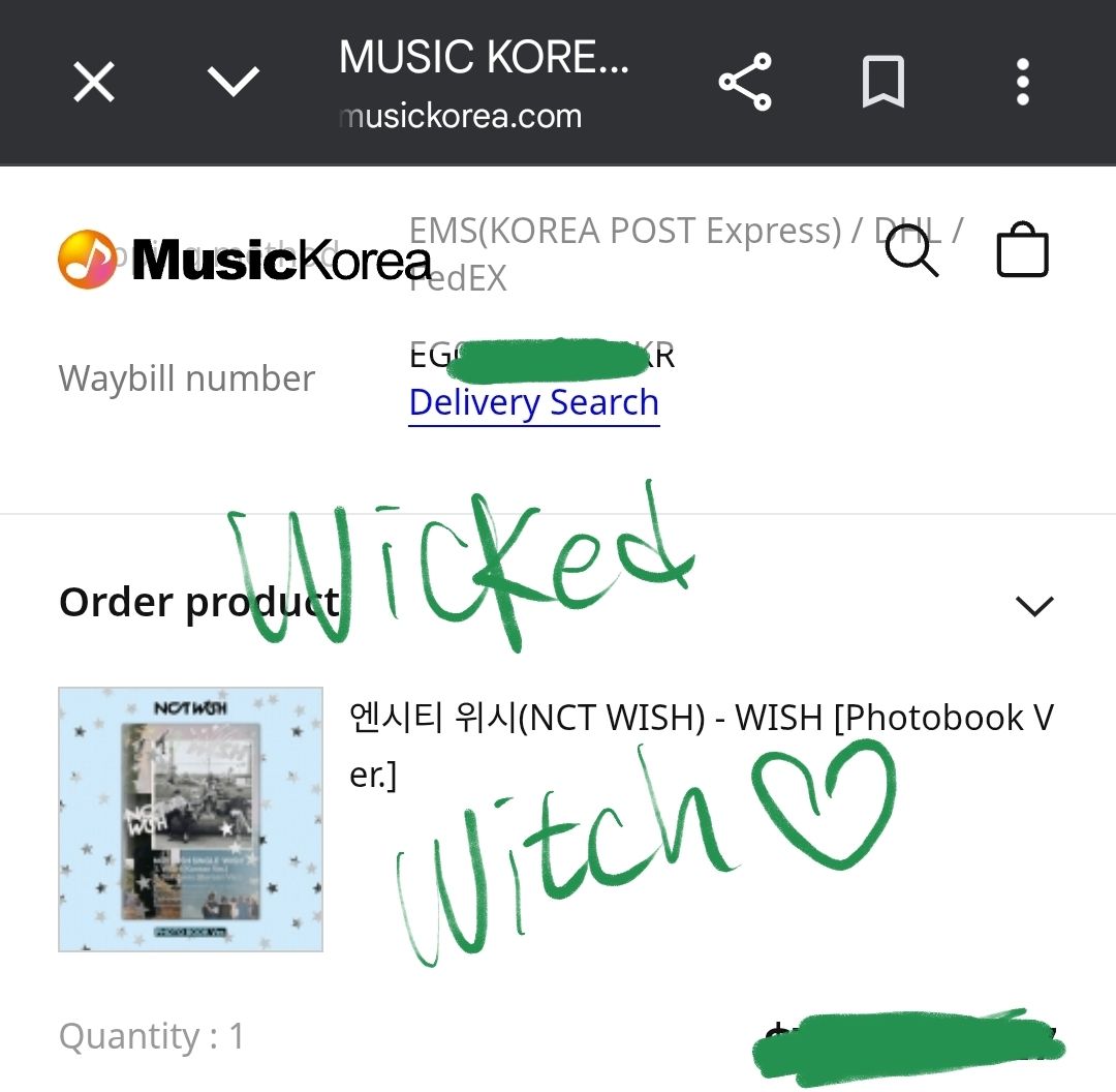 【MusicKorea 簽專】NCT WISH 簽名專輯 WISH