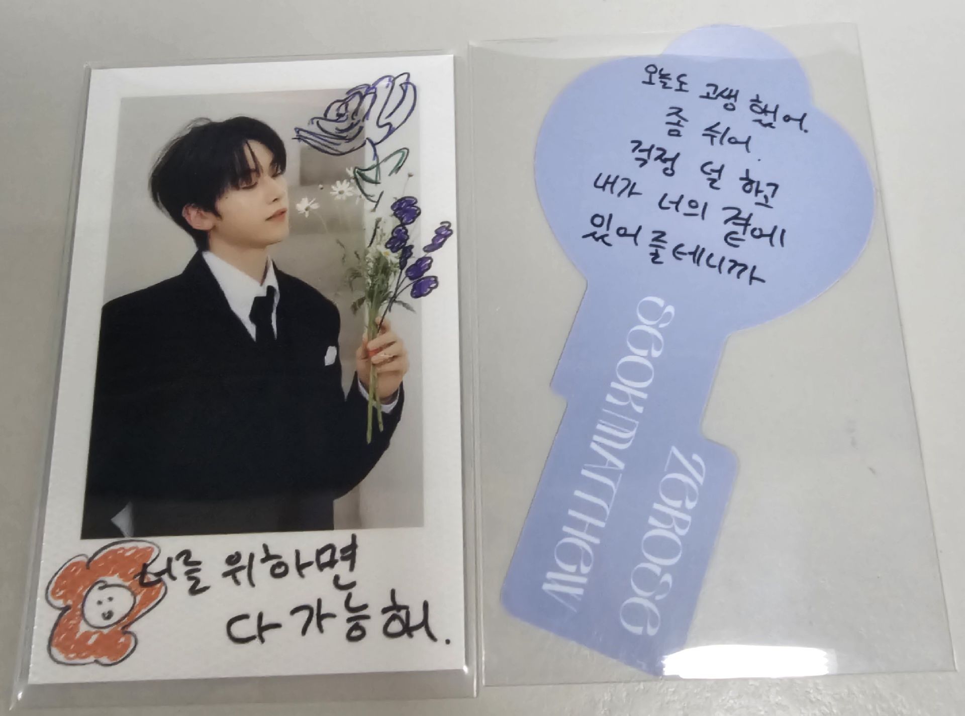 zb1 [𝐑𝐄-𝐅𝐋𝐎𝐖] 專輯卡 +鑰匙卡