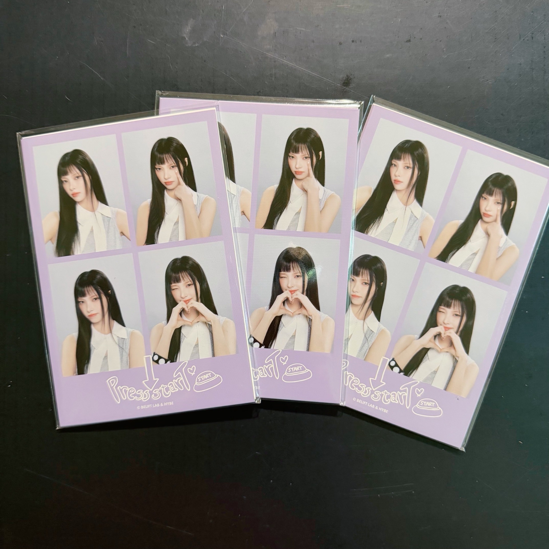 PRESS START 場週 四格照片 拆售