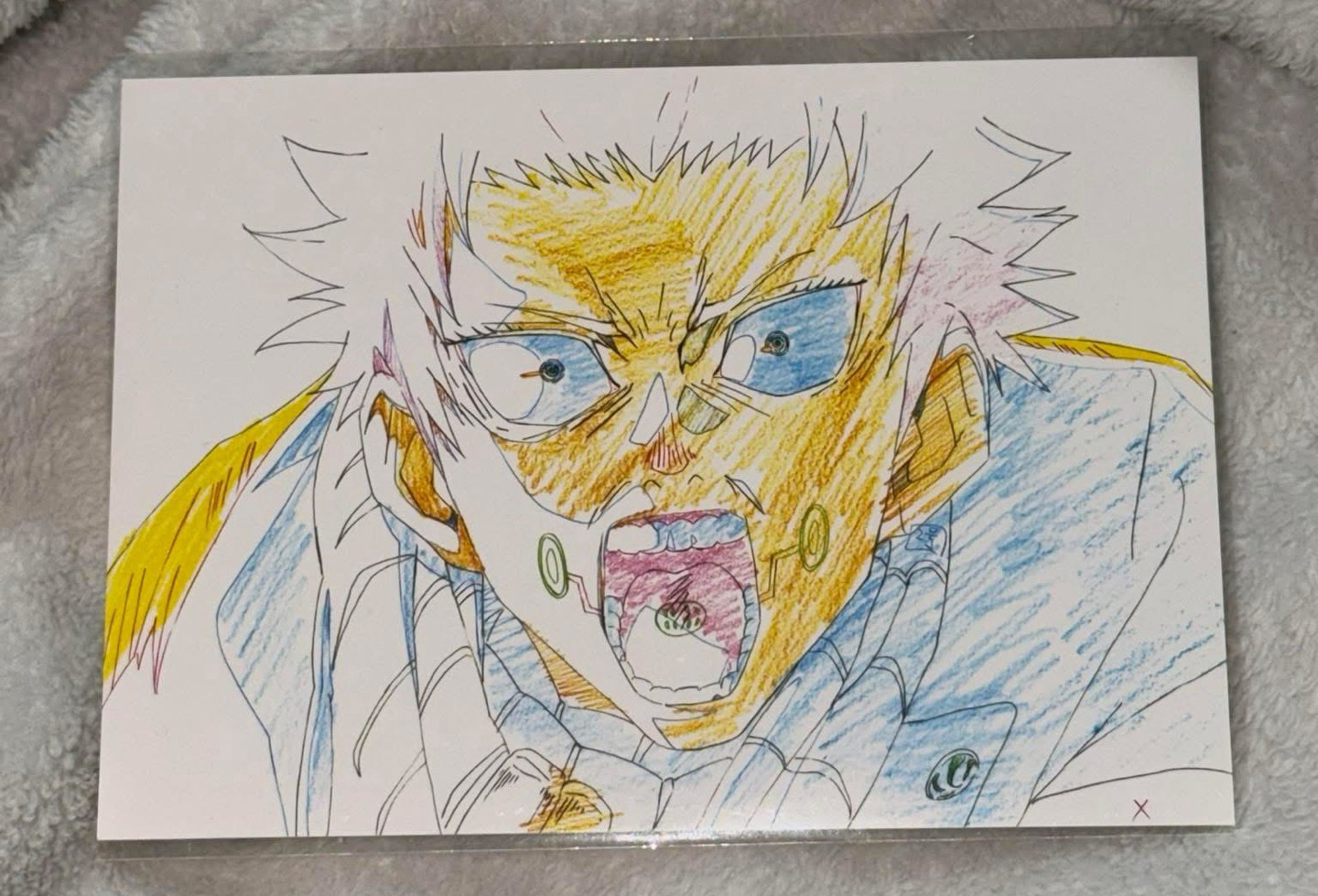 咒術迴戰展 特典明信片狗卷