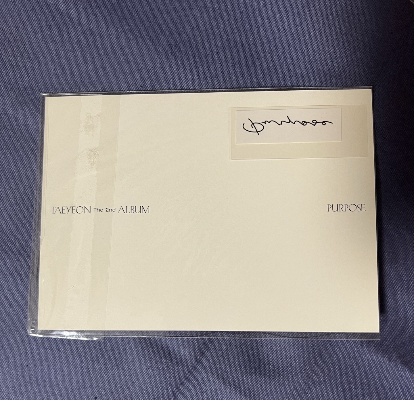 太妍 PURPOSE 豪華版 全專 + Panorama小卡*2 不拆售