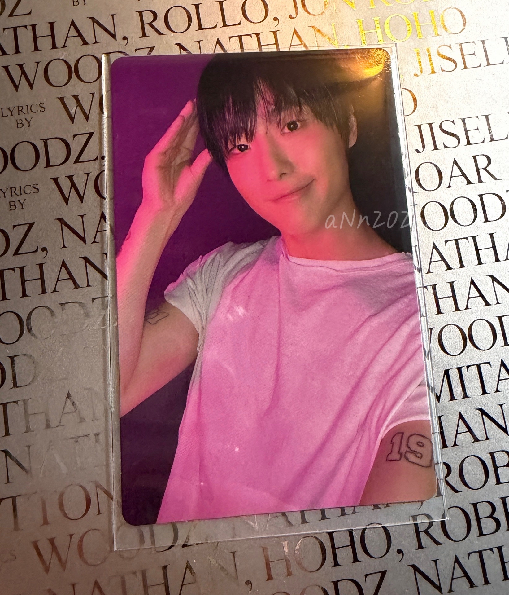 WOODZ Archive. 1 Key ver. 專輯卡 