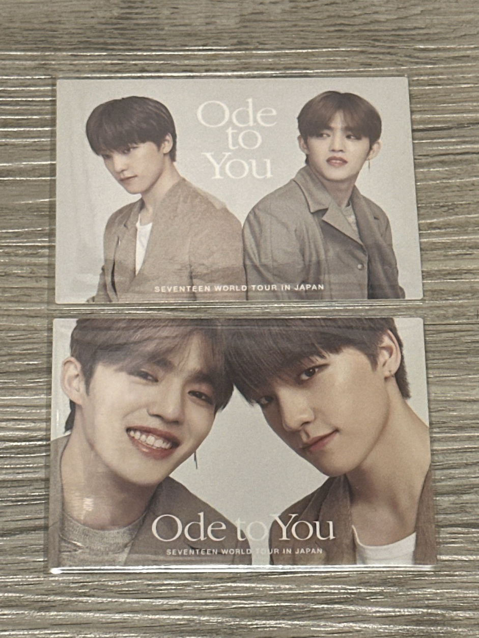 Ode to you 隨機卡 哲燦 兩張合售
