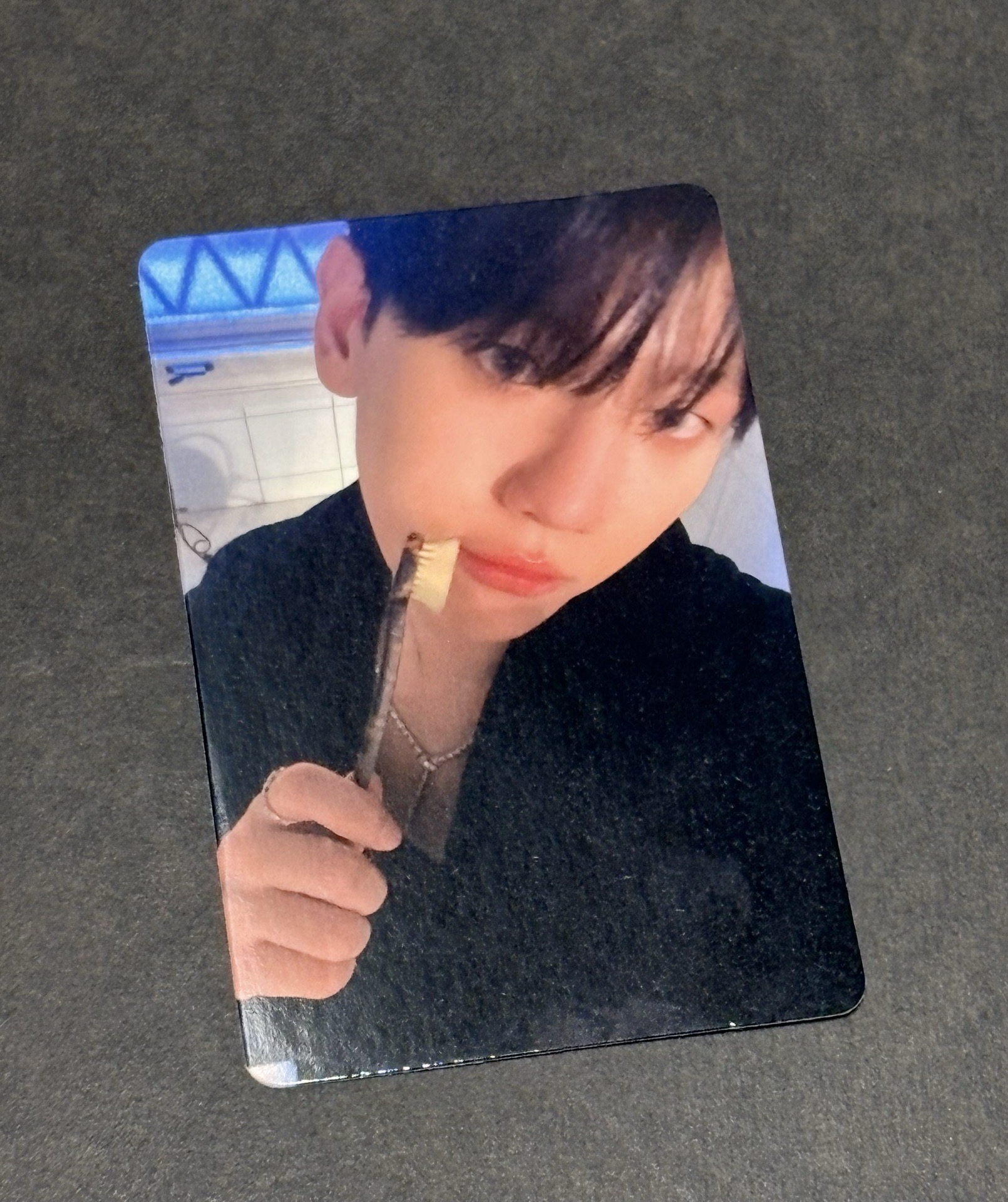 伯賢 hello world 刷牙