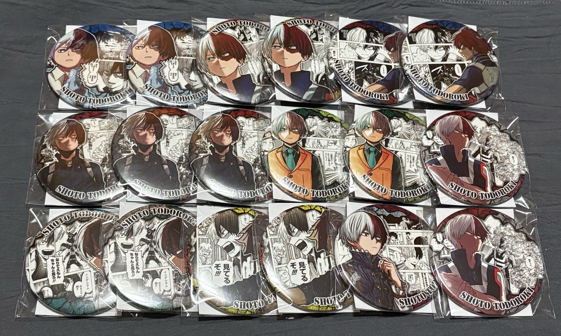 我的英雄學院 轟焦凍個人池 原畫徽章