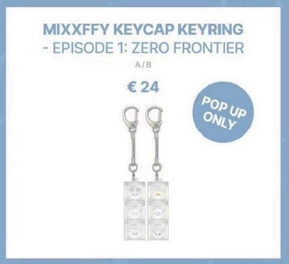 快閃店限定鍵帽（人工帶回台 3月底出貨）