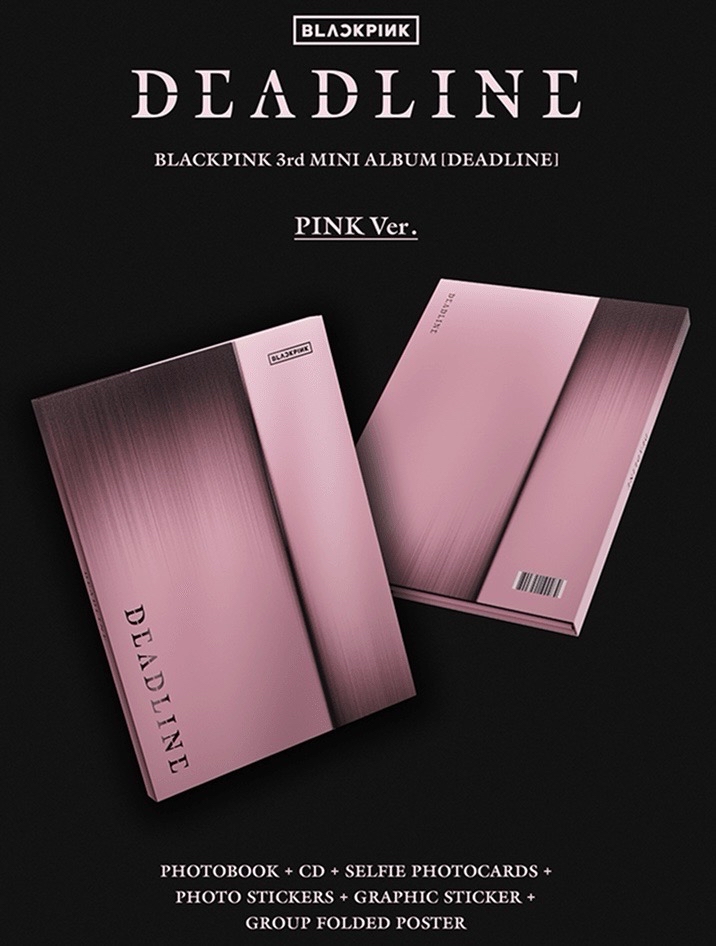 BLACKPINK DEADLINE PINK 全新未拆