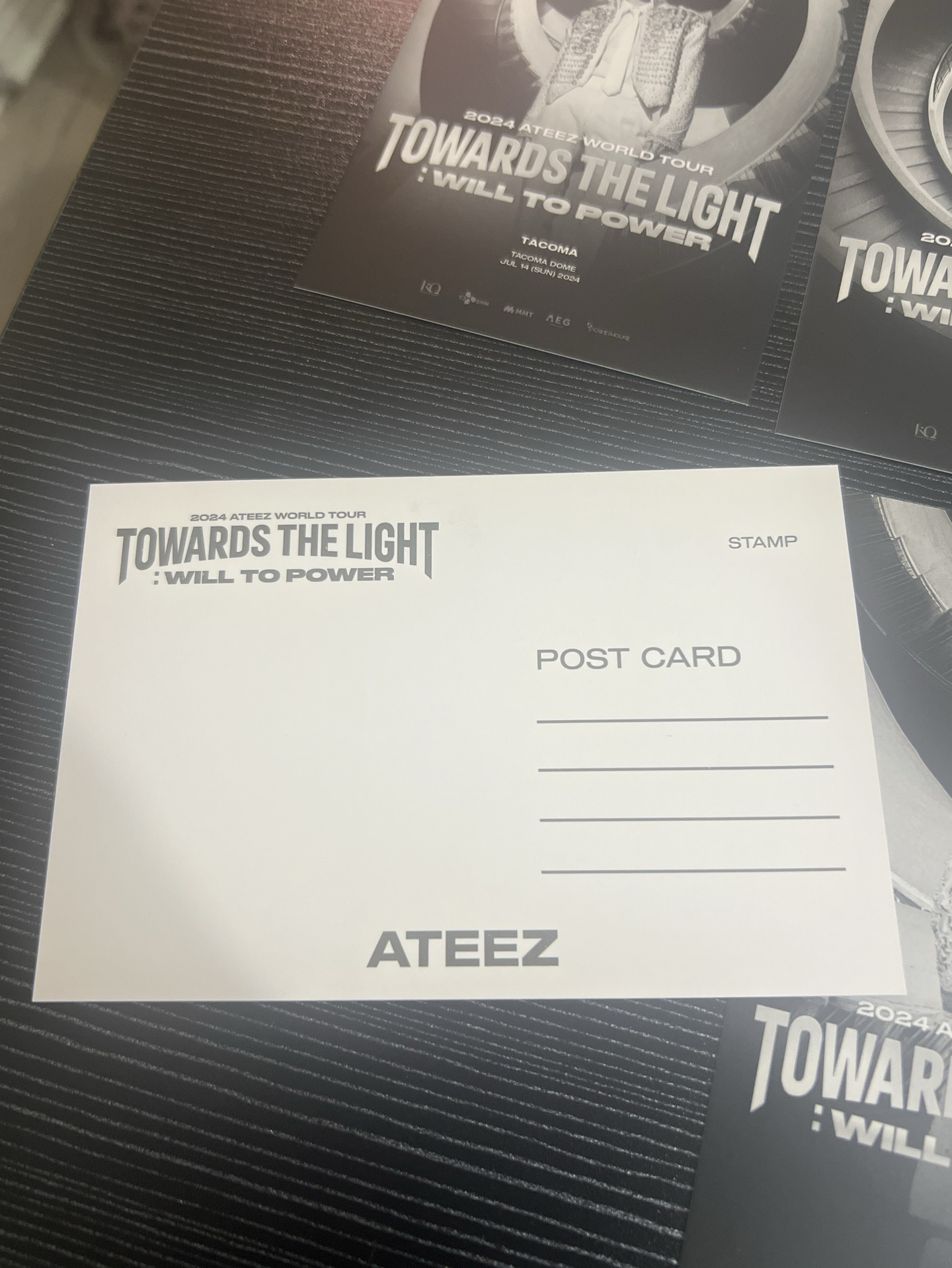 TTL 美巡🇺🇸TACOMA站 硬質明信片