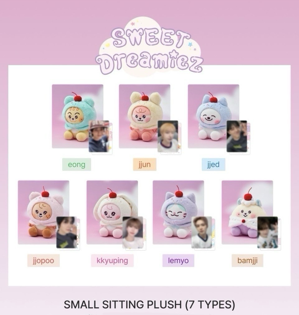 Sweet Dreamiez 坐姿娃 楷燦 渽民