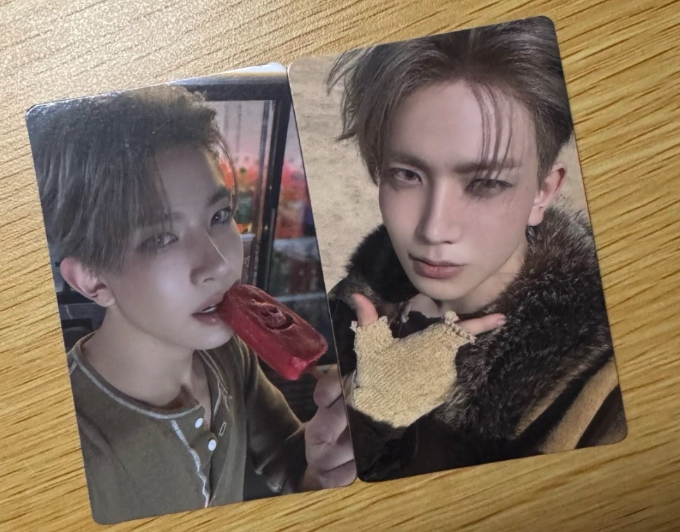 冰棒羲+沙漠羲隨機卡兩張一起出