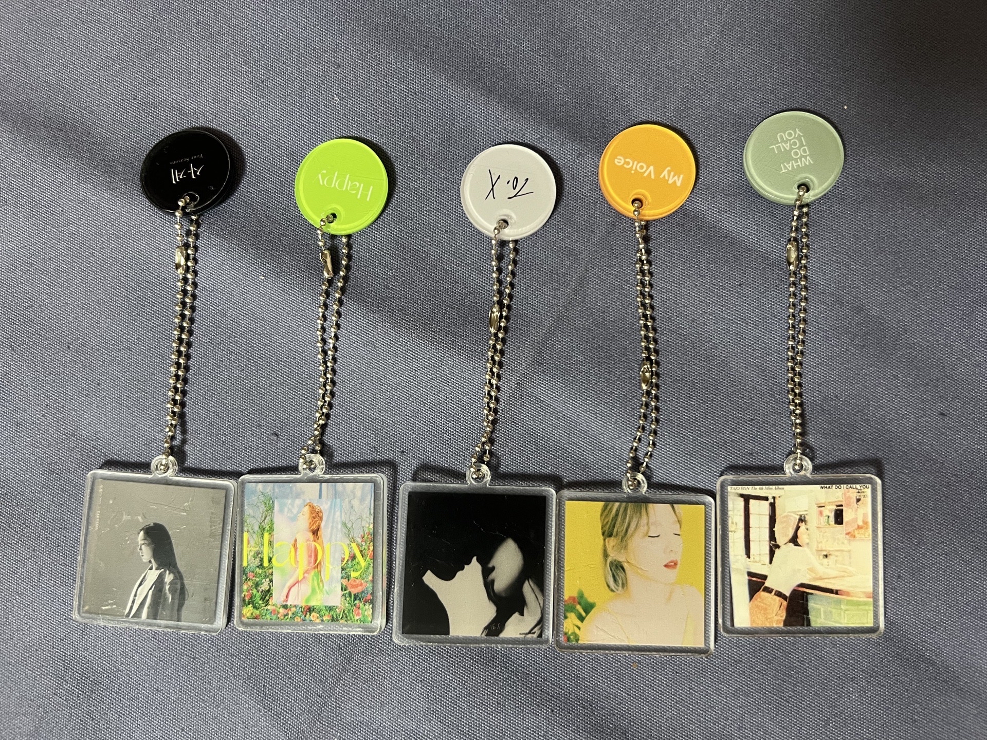 太妍 10週年展覽 專輯鑰匙圈吊飾