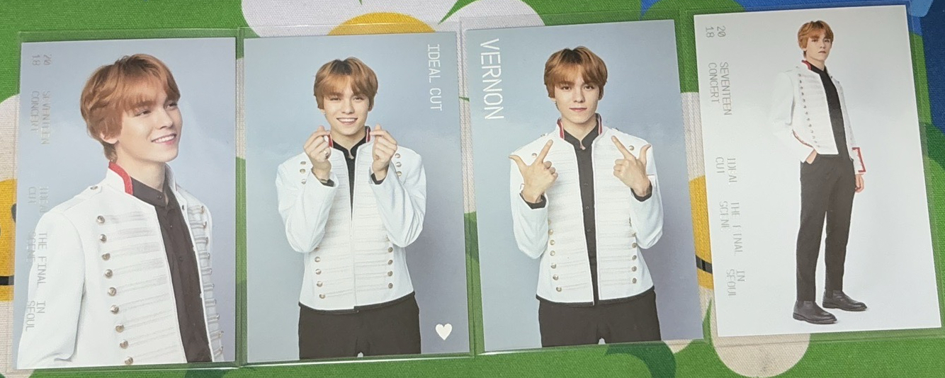 勝寛 Vernon IDEAL CUT 隨機卡 各一套 「共8張不拆售」