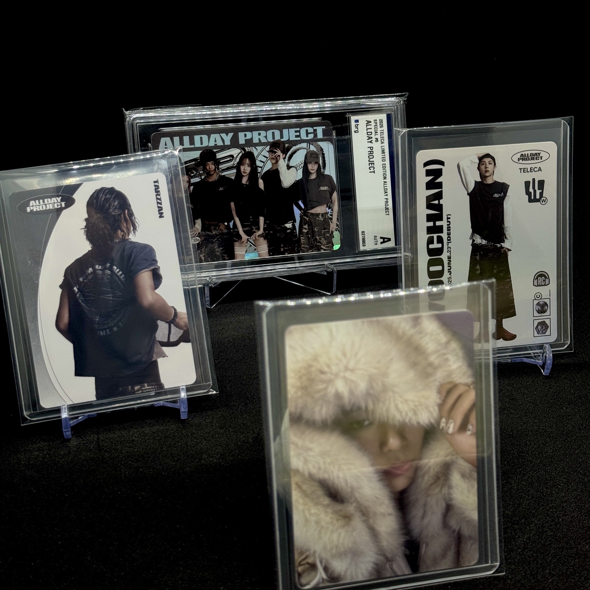 1評級卡+3張卡合售 