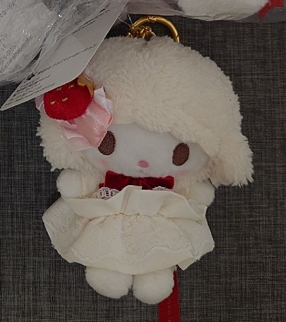 新版草莓蛋糕 小羊彼安諾吊娃