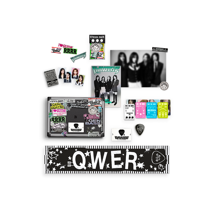 QWER一期會員禮(無會員卡)