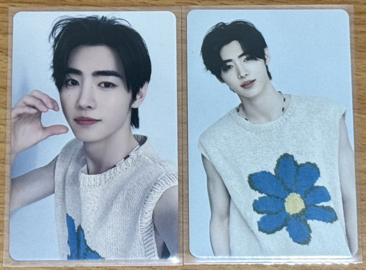 朴成訓24日週隨機卡小盤兩張