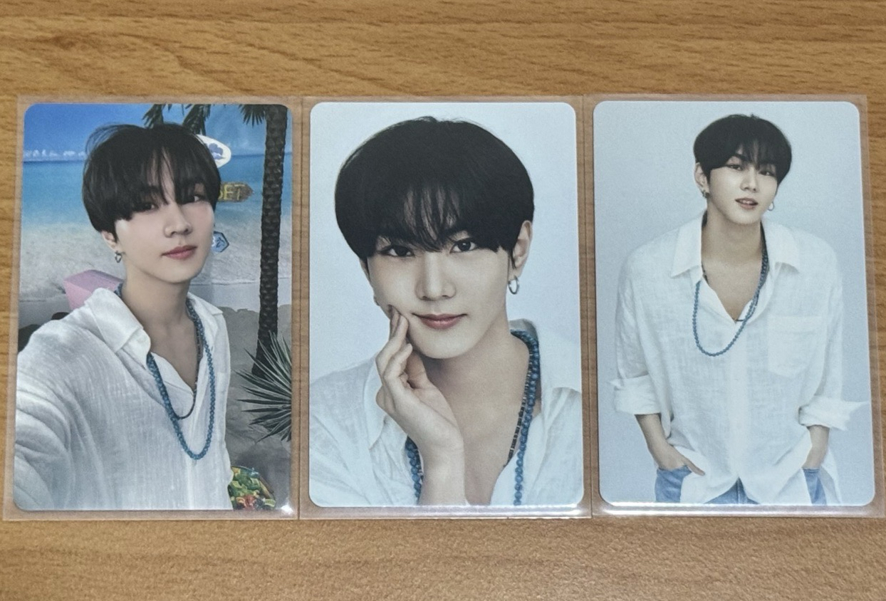 梁禎元24日週隨機卡小盤三張