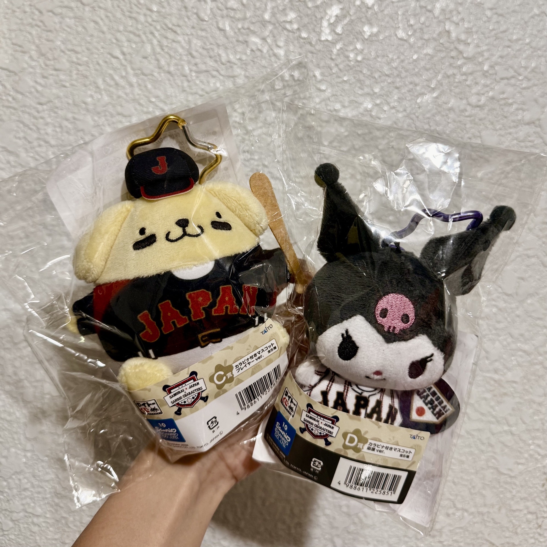 三麗鷗x侍日本 吊飾娃